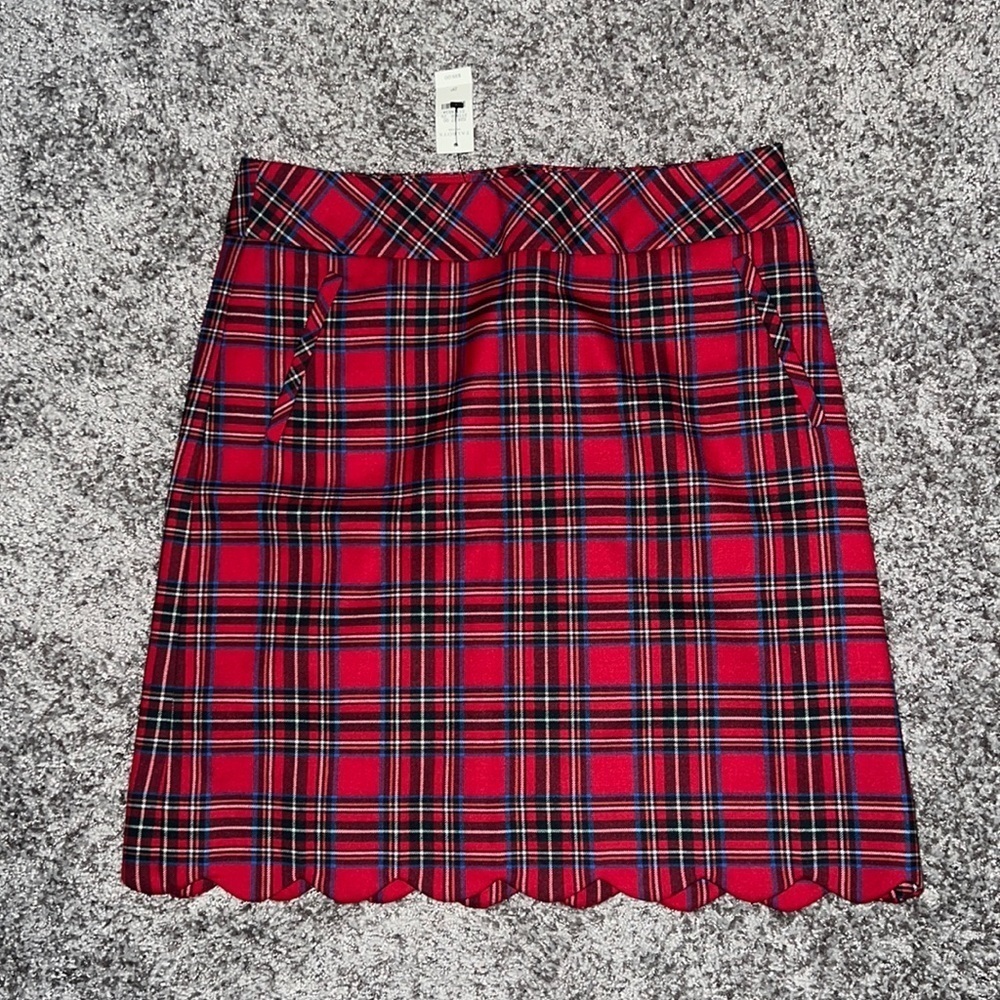 NWT Talbots plaid skirt